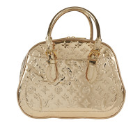 LOUIS VUITTON Édition Limitée N°073/100 2009  Sac SUMMIT DRIVE Monogram Miroir doré Garniture métal doré Dimensions :...