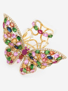 Bague mobile papillon