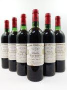 12 bouteilles CHÂTEAU CHEVAL BLANC 1981 1er GCC (A) Saint Emilion (4 base goulot