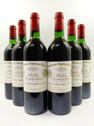 12 bouteilles CHÂTEAU CHEVAL BLANC 1982 1er GCC (A) Saint Emilion (6 base goulot