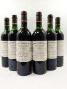 12 bouteilles CHÂTEAU CHEVAL BLANC 1985 1er GCC (A) Saint Emilion (5 légèrement bas