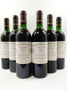 12 bouteilles CHÂTEAU CHEVAL BLANC 1985 1er GCC (A) Saint Emilion (1 base goulot