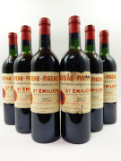 12 bouteilles CHÂTEAU FIGEAC 1982 1er GCC (B) Saint Emilion (2 base goulot