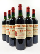 12 bouteilles CHÂTEAU FIGEAC 1982 1er GCC (B) Saint Emilion (1 base goulot