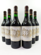 12 bouteilles CHÂTEAU HAUT BRION 1985 1er GC Pessac Léognan (9 à 2cm