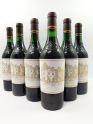 12 bouteilles CHÂTEAU HAUT BRION 1985 1er GC Pessac Léognan (3 à 2cm