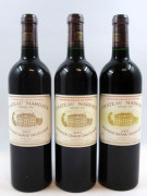 12 bouteilles CHÂTEAU MARGAUX 2003 1er GC Margaux (2 étiquettes abimées)  