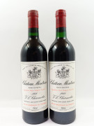 12 bouteilles CHÂTEAU MONTROSE 1988 2è GC Saint Estèphe (1 base goulot