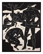 Cleon PETERSON (Américain - Né en 1973) Judgement - 2015 Acrylique sur toile