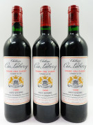 12 bouteilles CHÂTEAU COS LABORY 1996 5è GC Saint Estèphe (étiquettes fanées