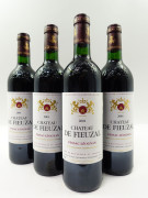 12 bouteilles CHÂTEAU DE FIEUZAL 2001 CC Pessac Léognan Caisse bois d'origine