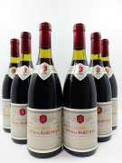 6 bouteilles NUITS SAINT GEORGES 1990 1er cru Clos de la Maréchale