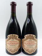 12 bouteilles POMMARD 1988 Château de Pommard (étiquettes léger tachées