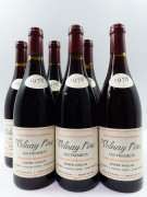 6 bouteilles VOLNAY 1978 1er cru les Fremiets