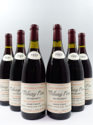 6 bouteilles VOLNAY 1985 1er cru les Fremiets