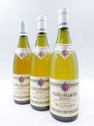 6 bouteilles CHABLIS 1990 Grand Cru Bougros