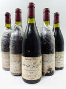 5 bouteilles SAINT JOSEPH 1990 Vignes de l'Hospice