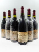 6 bouteilles SAINT JOSEPH 1990 Jean Louis Grippat (étiquettes très abimées