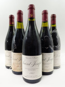 5 bouteilles SAINT JOSEPH 1993 Vignes de l'Hospice