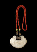 COLLIER EN JADE, Chine, fin de la dynastie Qing (1644-1911)