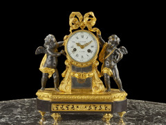 PENDULE D'ÉPOQUE LOUIS XVI Attribuée à Robert Osmond