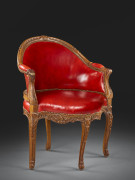 FAUTEUIL DE BUREAU DE STYLE LOUIS XV