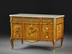 COMMODE D'ÉPOQUE TRANSITION Estampille de Jean-Girard Théodore Sar