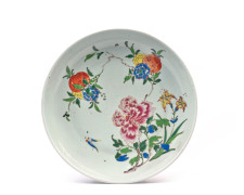 COUPE CREUSE EN PORCELAINE FAMILLE ROSE, Chine, dynastie Qing, XVIIIe siècle