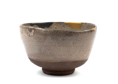 BOL À THÉ CHAWAN EN GRÈS MISHIMA, Japon, époque Edo (1603-1868)