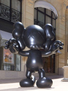 KAWS (Né en 1974) FINAL DAYS - 2014 Bois d'Afrormosia