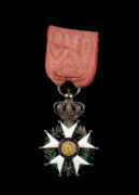 FRANCE  ORDRE DE LA LÉGION D'HONNEUR  Étoile de chevalier IIe République modifiée Second Empire