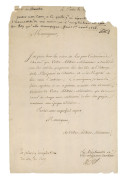 NECKER (Jacques)  Lettre signée au duc de Penthièvre.  Paris, [30 ou 31 mars 1778].