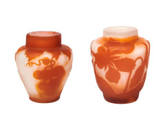 Établissements GALLÉ (1904-1936) Suite de deux vases