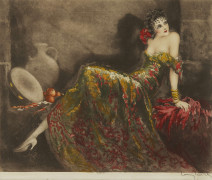 Louis ICART (1888-1950) "La Gitane"