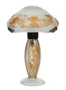 André DELATTE (1887-1953) Lampe de table de forme dite «Champignon»