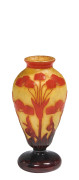 LE VERRE FRANCAIS  Vase "Amourettes" - circa 1922/1925