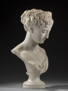 Mathurin MOREAU Dijon, 1822 - Paris, 1912 La Candeur Marbre blanc