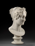 Antonio CANOVA Possagno, 1757 – Venise, 1822 Tête de Calliope ou Portrait présumé de Marie-Louise de Habsbourg, Impératrice des Fran...