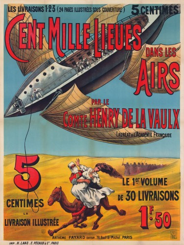 Comte Henry de la VAULX  Cent mille lieues dans les airs