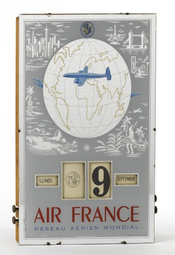 AIR FRANCE  Calendrier perpétuel