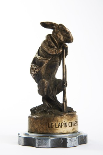 MASCOTTE "LE LAPIN CHASSEUR"