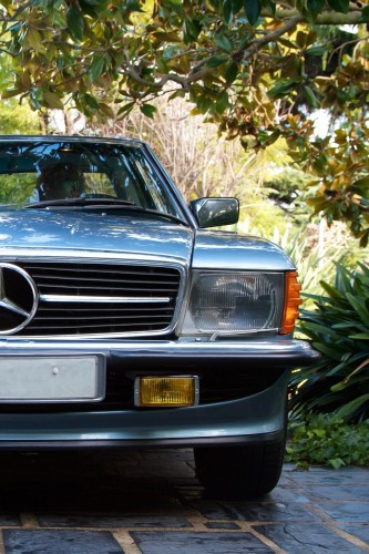 1987 MERCEDES 500 SL CABRIOLET HARD TOP 2+2