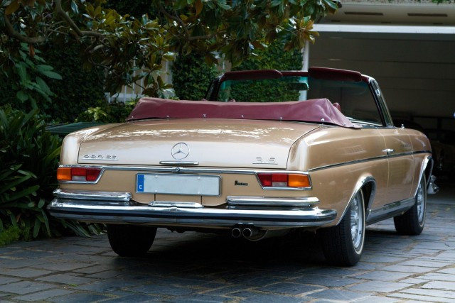 1971 MERCEDES BENZ 280 SE CABRIOLET 3.5