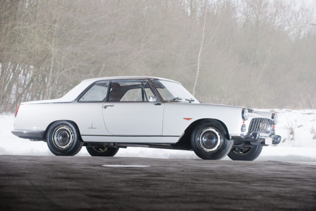 1961 LANCIA FLAMINIA COUPE PININFARINA Châssis n° 823003138Quand le " cavaliere " Carlo Pesenti prit le contrôle de Lancia fin 1955, la