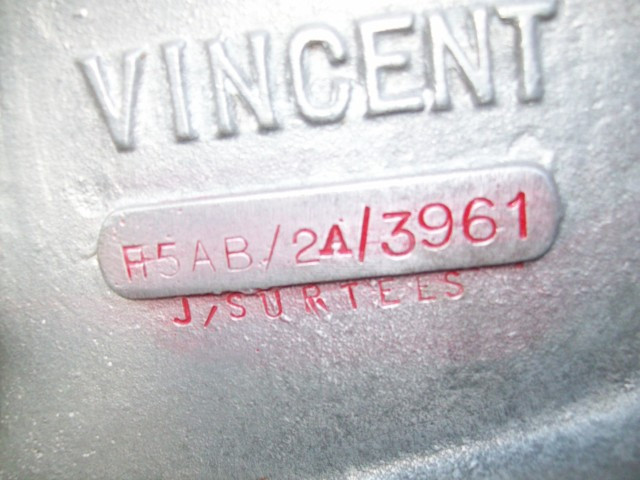 1948 VINCENT 500 GREY FLASH SIDE CAR SPECIAL JACK SURTEES