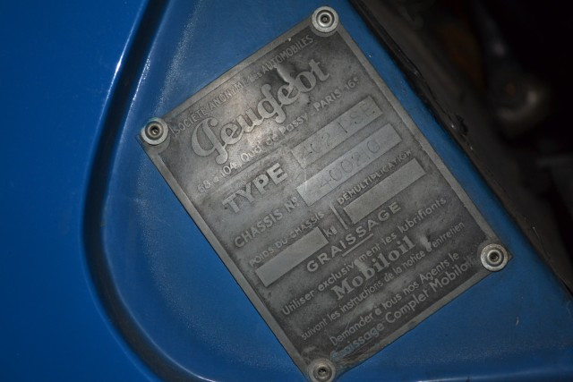 ¤ 1938 PEUGEOT 402 DARL'MAT ROADSTER