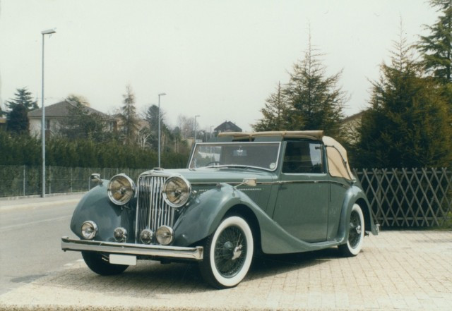 ¤ 1939 JAGUAR SS DROP HEAD COUPE CABRIOLET 2,5L