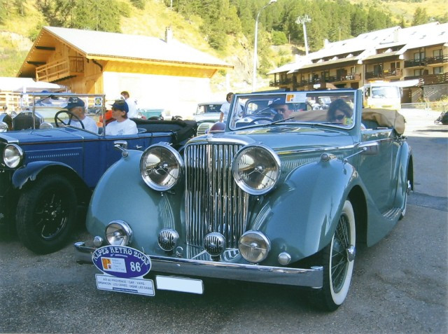 ¤ 1939 JAGUAR SS DROP HEAD COUPE CABRIOLET 2,5L