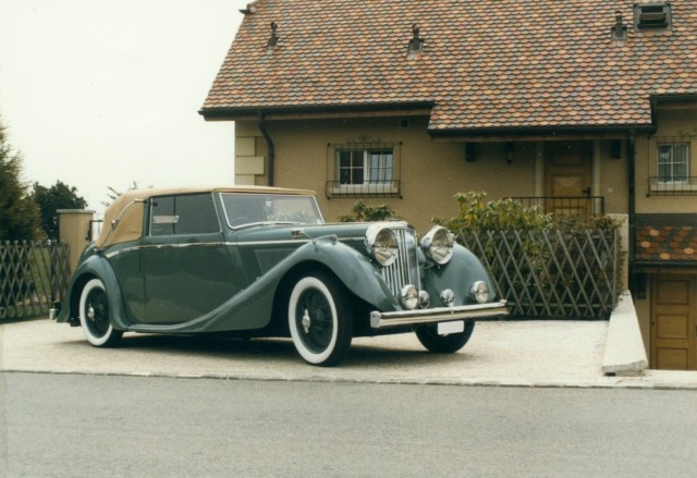 ¤ 1939 JAGUAR SS DROP HEAD COUPE CABRIOLET 2,5L