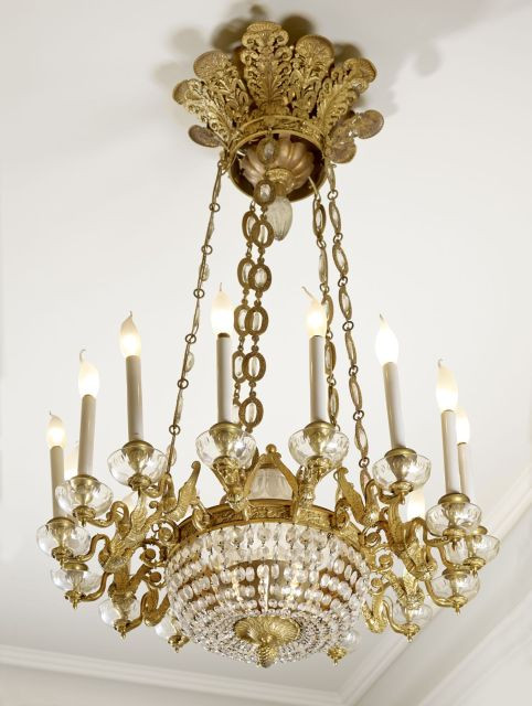 LUSTRE D'EPOQUE RESTAURATION